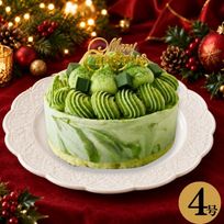 クリスマスケーキ《アイスクリームケーキ》抹茶ティラミス 4号 12cm  クリスマス2026