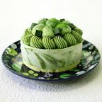 《アイスクリームケーキ》抹茶ティラミス 4号 12cm 名入れ メッセージ 選択可 チョコプレート  お中元 2026 アイス2026 5
