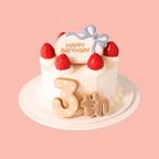 Happy Birthday（サックスリボン）アイシングクッキー 2