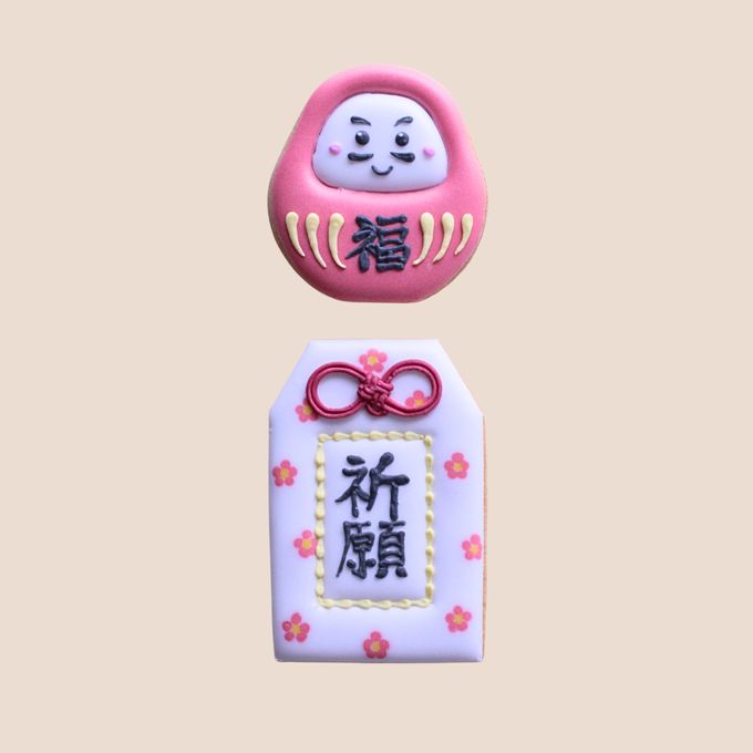 当選祈願クッキー（ピンク） 1