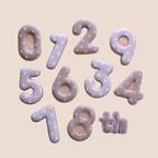ドット数字クッキー 2