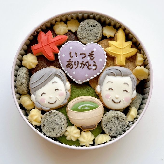敬老クッキー缶 1