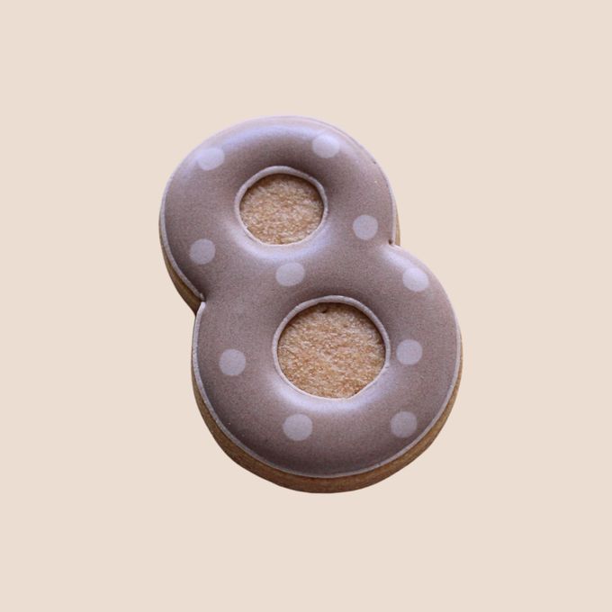 ドット数字クッキー 1
