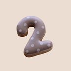 ドット数字クッキー 1