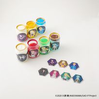 「ソードアート・オンライン」オリジナルケーキ缶2本セット（アクリルキーホルダー付）
