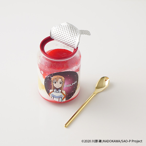 「ソードアート・オンライン」オリジナルケーキ缶2本セット（アクリルキーホルダー付） 3