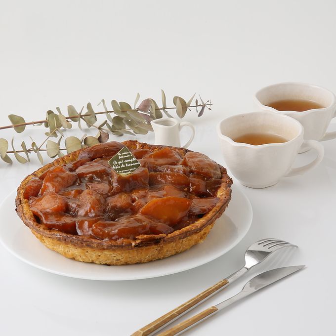 【札幌アップルパイ専門店】りんごたっぷり贅沢タルト・タタン 7号サイズ 1