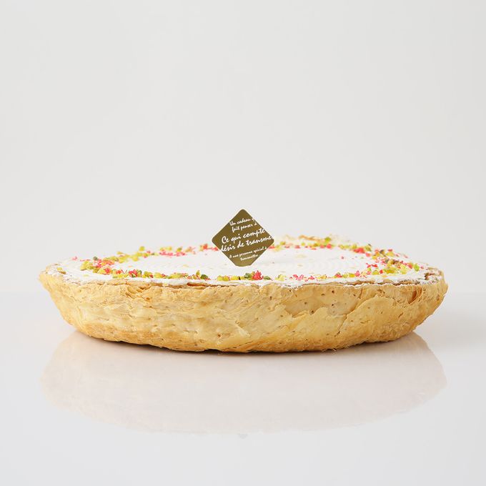 【札幌アップルパイ専門店】北海道産クリームチーズ使用 レアチーズケーキアップルパイ 7号サイズ 4