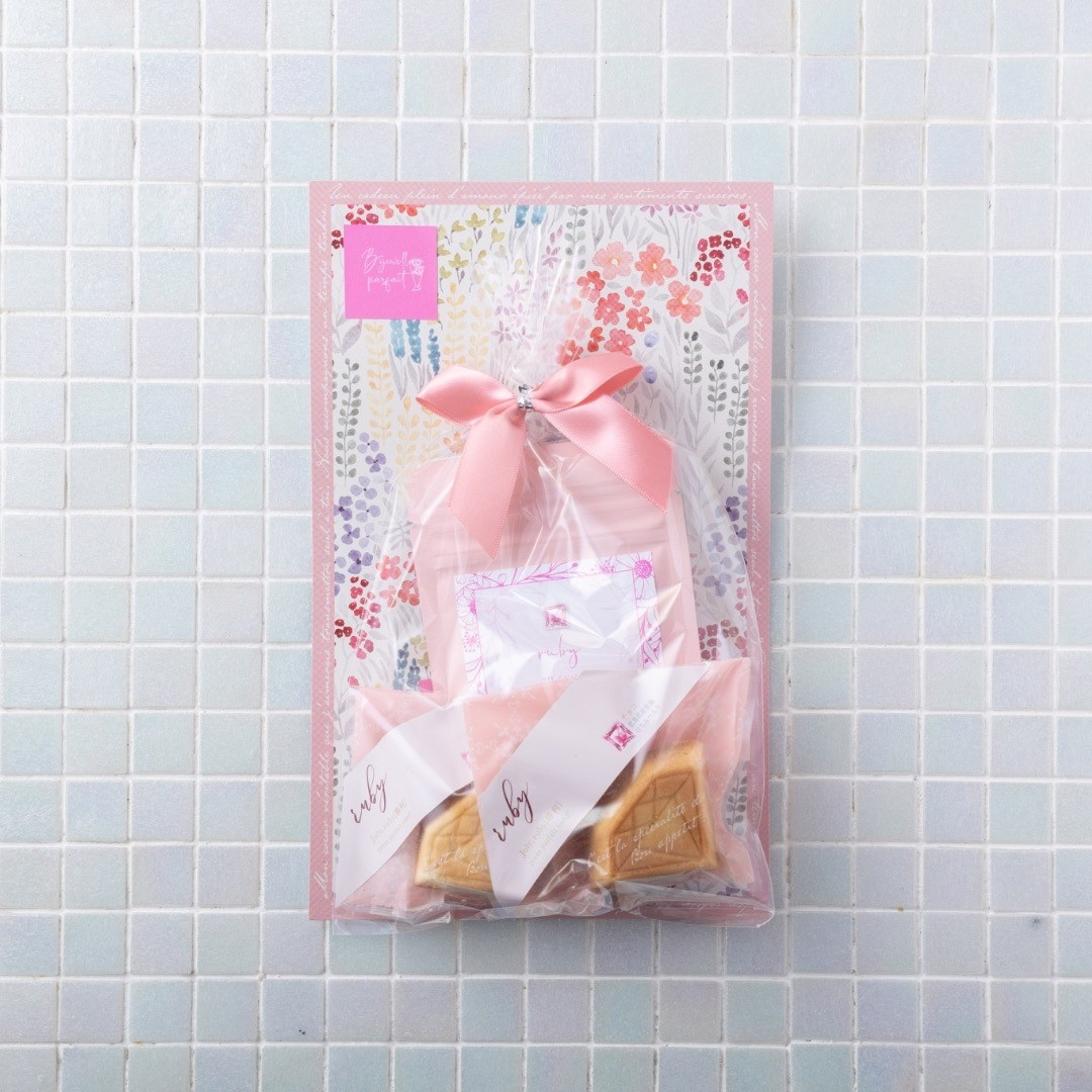 【ジュエル】お菓子、紅茶セット 誕生日プレゼントに最適／誕生石にちなんだ焼き菓子と紅茶のセット【7