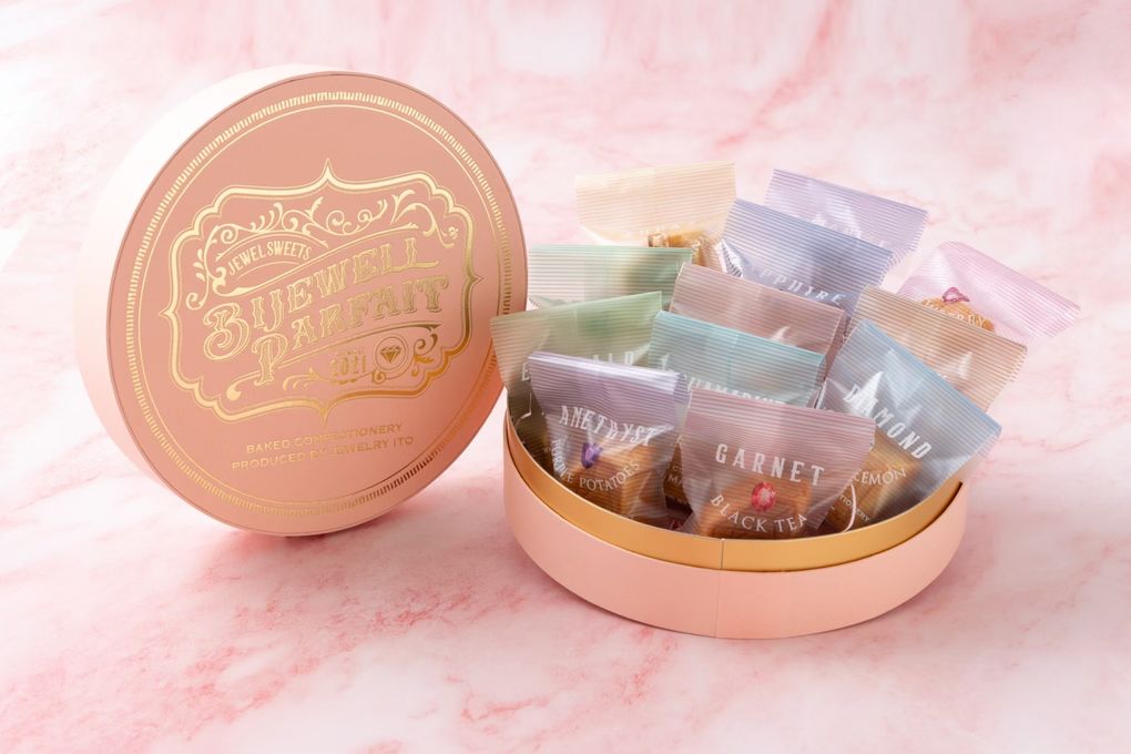 新パッケージ/ジュエルサンド１２個入/ダイヤモンド型バターサンド【手土産・誕生日のお祝いに最適】母の日2025 4