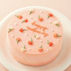 カーネーションケーキ / センイルケーキ / 5号サイズ / 母の日《Cake.jp限定》  8