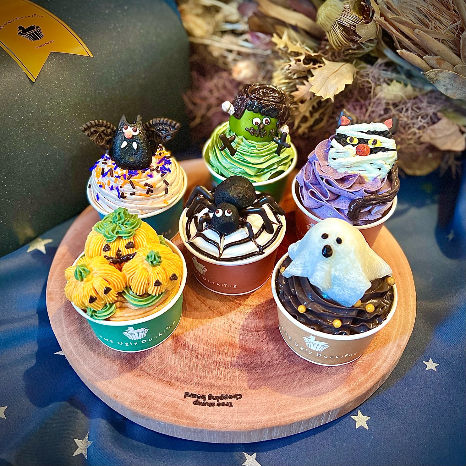 cupcake Halloween box【6cup set box】カップケーキセット/ハロウィン2023（THE Ugly Duckling） 