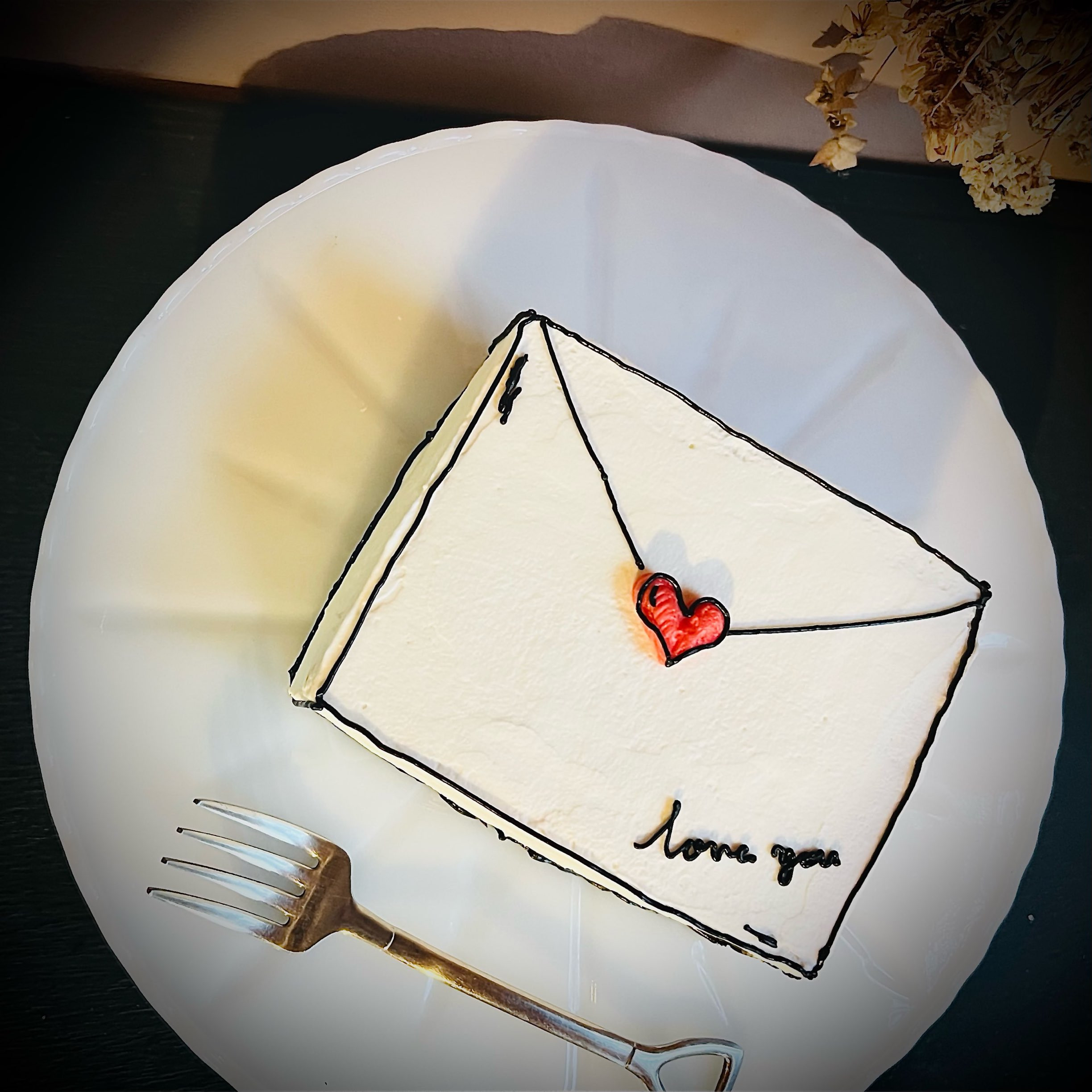 Love letter Cake / ホールケーキ 3.5号サイズ / 2