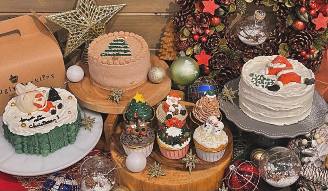 Santa Claus cake / 4号サイズ/クリスマスケーキ（THE Ugly