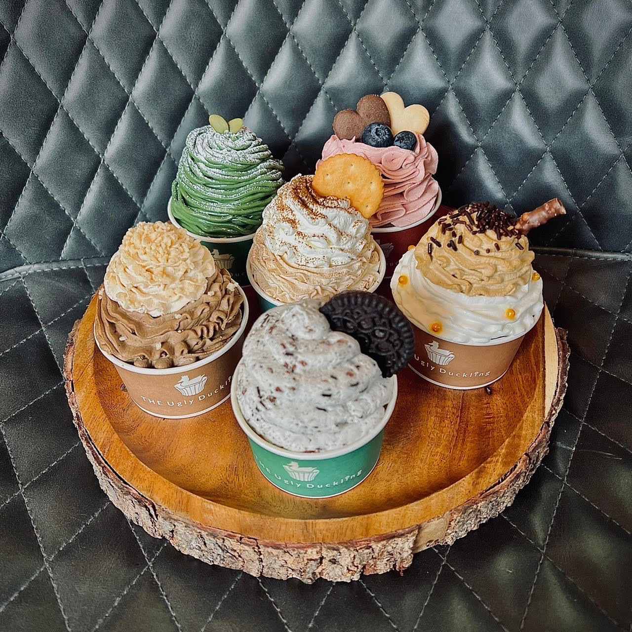 cupcake Standard decoration【6cup set box】/カップケーキ6個