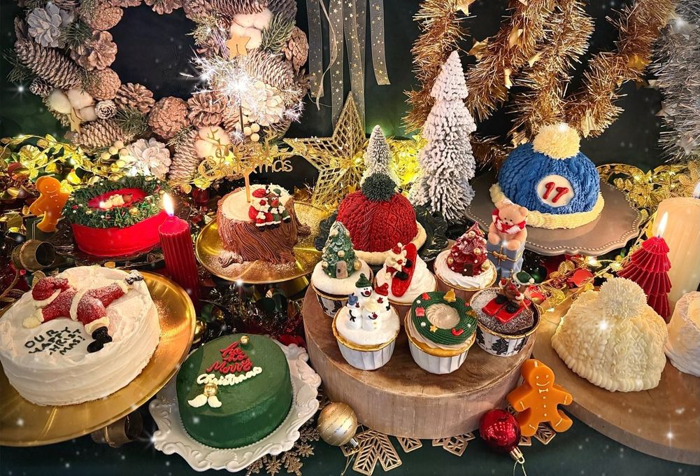 Christmas trio cake/ 4号サイズ/クリスマスケーキ2025⭐︎ 5