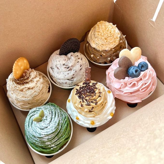 cupcake Standard decoration【6cup set box】/カップケーキ6個セット  2