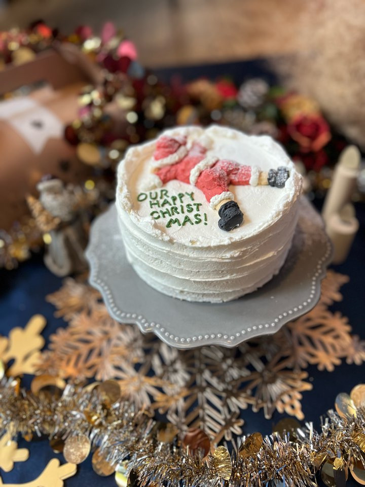 Santa Claus cake / 4号サイズ/クリスマスケーキ（THE Ugly