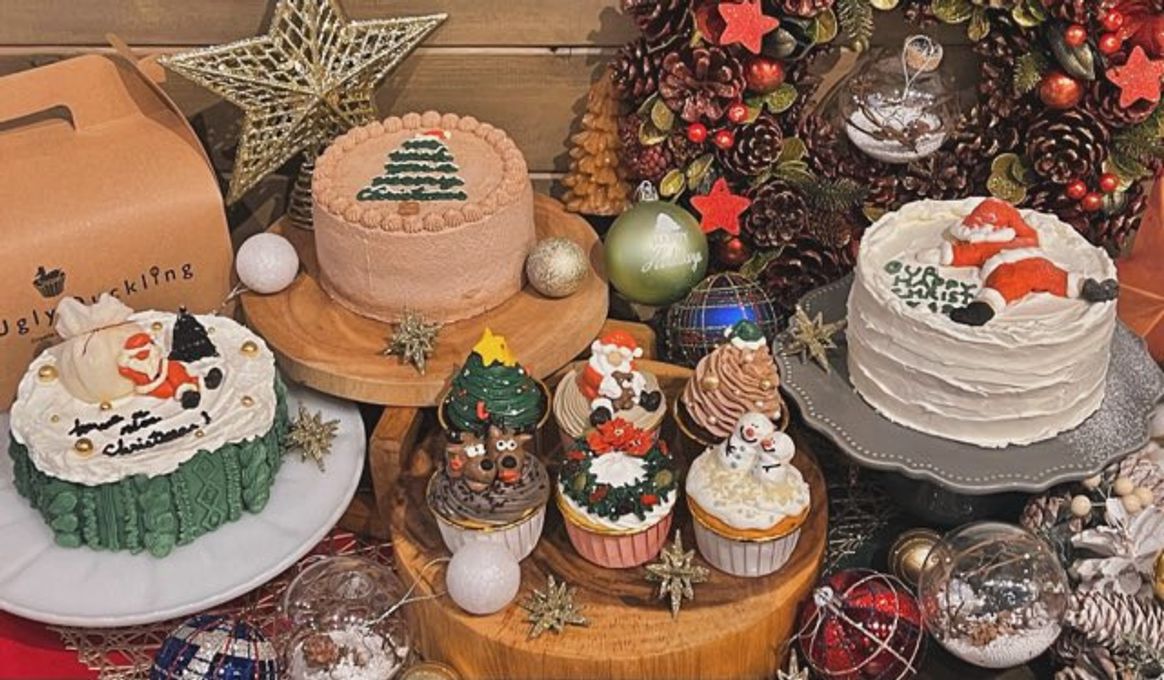 X'mas Knit cake / 5号サイズ/クリスマスケーキ/クリスマス2024 5