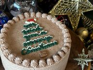 X'mas tree cake / 4号サイズ/クリスマスケーキ/クリスマス2024 3