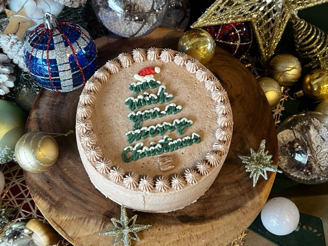 X'mas tree cake / 4号サイズ/クリスマスケーキ/クリスマス2024