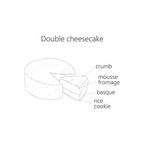 Basque cake and Double cake/ 2個セット/クリスマスケーキ/チーズケーキ/ 8