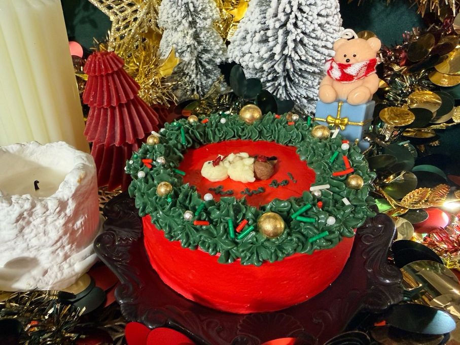 Christmas trio cake/ 4号サイズ/クリスマスケーキ2025⭐︎ 2