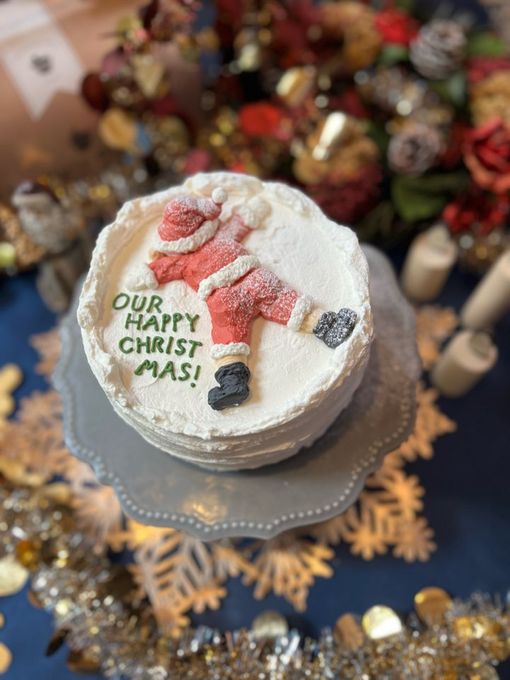 Santa Claus cake / 6号サイズ/クリスマスケーキ/クリスマス2023 3