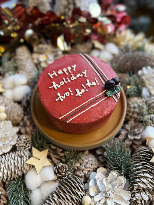 Christmas Red cake/ 4号サイズ/クリスマスケーキ2026⭐︎ 5