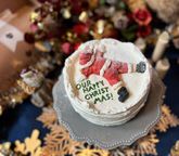 Santa Claus cake / 5号サイズ/クリスマスケーキ/クリスマス2023 1