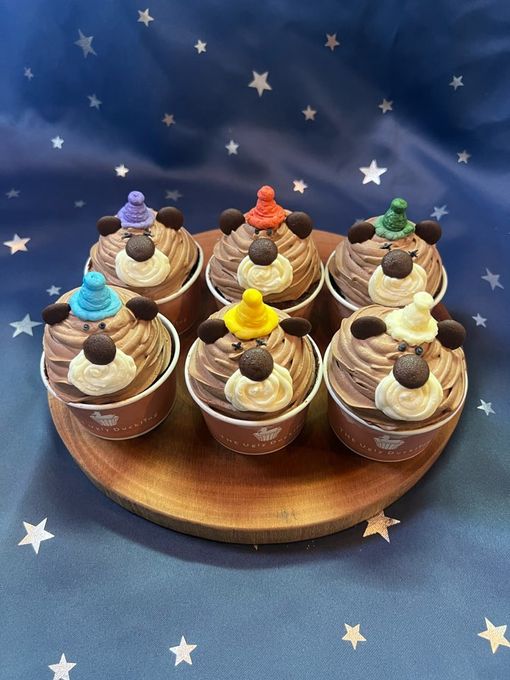 Bears capcake / 6cup set box/カップケーキ