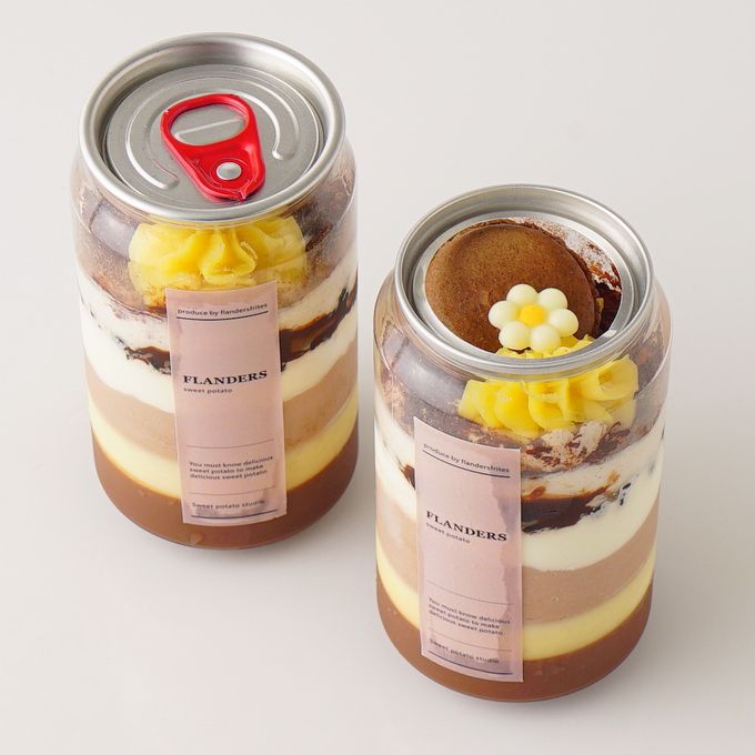 10層のショコラチョコスイートポテト缶 350㎖  2缶セット  1