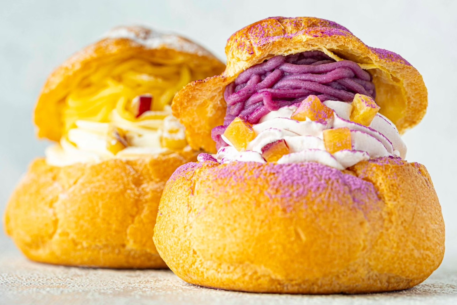 フェイクスイーツデザートセット プリン シュークリーム
