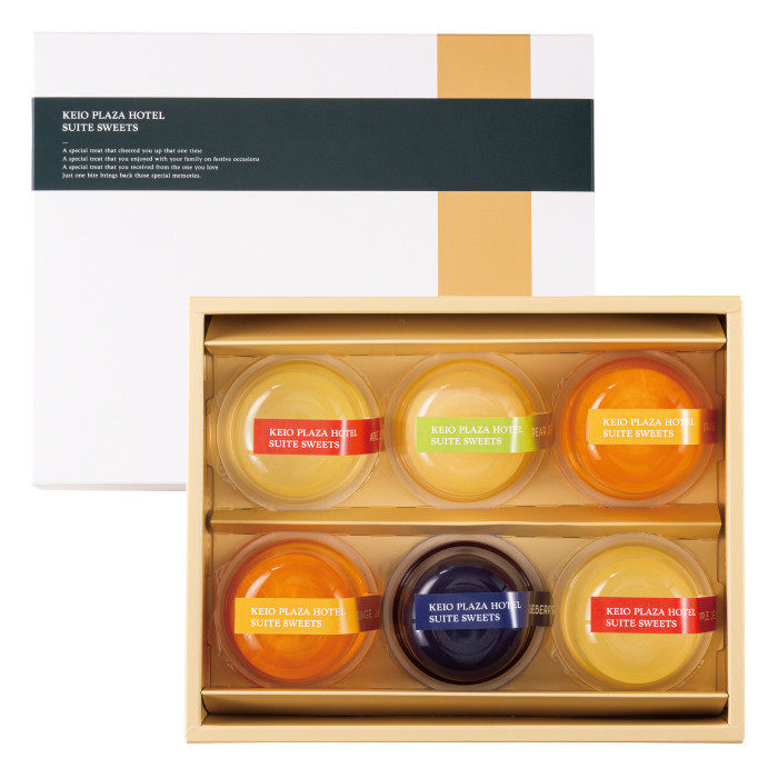 京王プラザホテル】「フルーツゼリー」 6個セット（京王プラザホテル