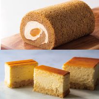 【京王プラザホテル】キャラメルモカロール＆ベイクドチーズケーキセット 