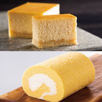 【京王プラザホテル】ベイクドチーズケーキ＆スフレチーズロールセット 