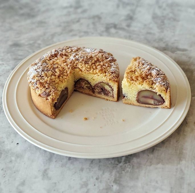 渋皮栗のクランブルタルト4号 12cm【グルテンフリー】【米粉】 2