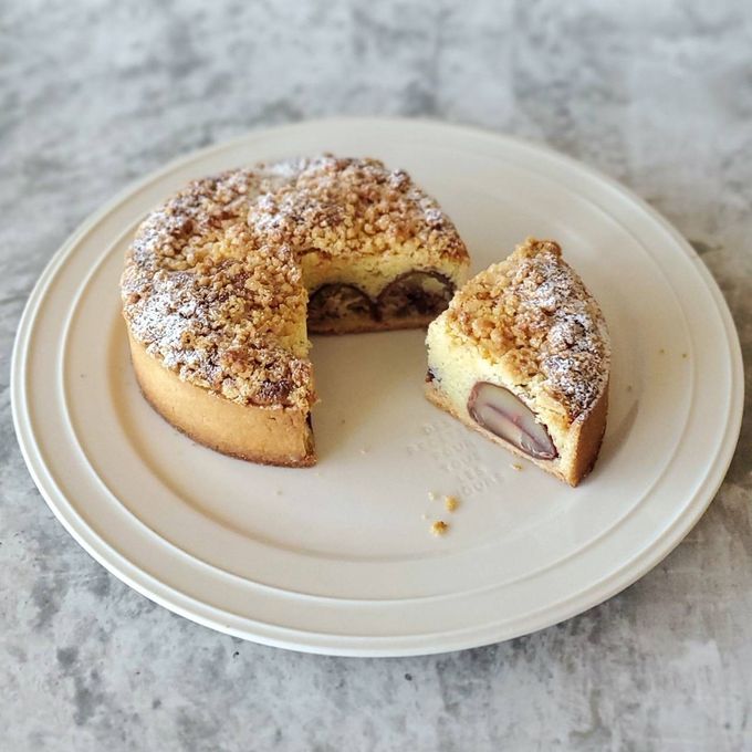 渋皮栗のクランブルタルト4号 12cm【グルテンフリー】【米粉】 1