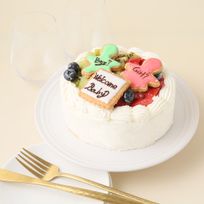 ジェンダーリビールケーキ《性別発表ケーキ》 5号