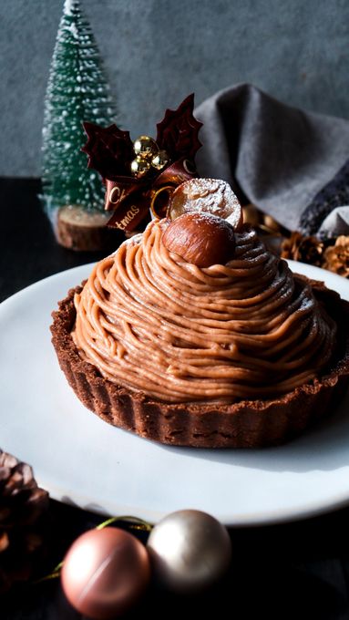 チョコモンブラン《ヴィーガンスイーツ》クリスマス2026 1