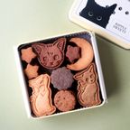 猫デザインクッキー缶《ヴィーガンスイーツ》 母の日のギフト・プレゼント2025 4