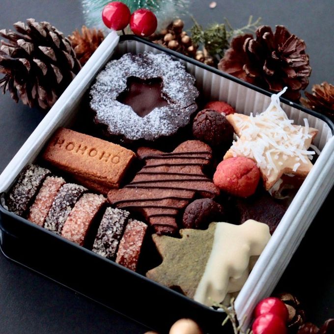 クリスマスクッキー缶 《ヴィーガン、グルテンフリースイーツ》 クリスマス2025 1