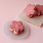 桜サンドクッキー(ヴィーガンスイーツ) 2