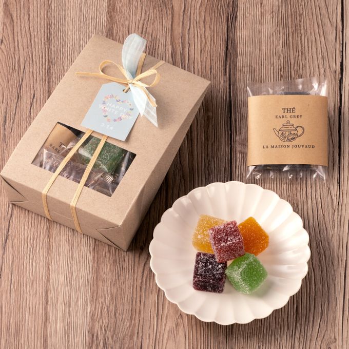 【La maison JOUVAUD（ラ・メゾン・ジュヴォー）】パットドゥフリュイ＆紅茶ギフト 1