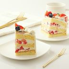 丸写真ケーキ 苺×フランボワーズ 3号(1~2名様向け) 5