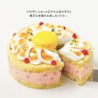 《限定セール50％OFF》【アイスケーキ】 桃のアントルメ・グラッセ【パティシエ 渋谷たくと監修】 2