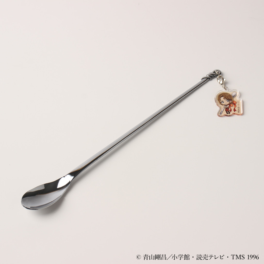 名探偵コナン 熱伝導スプーン バインダークリップ ボールペン サラサクリップ 0.5mm 名探偵