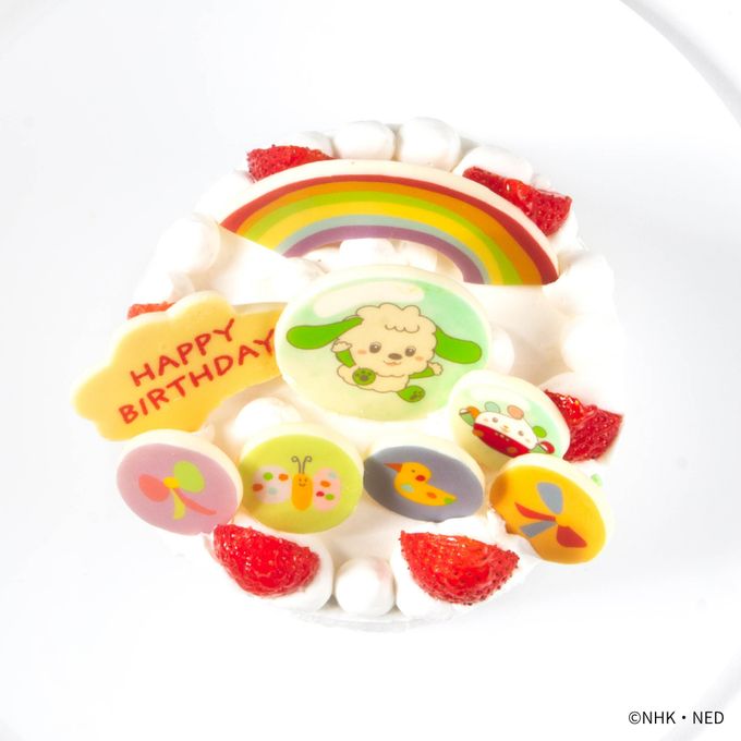 【いないいないばあっ！】 ファーストバースデーケーキ≪4号≫ 4