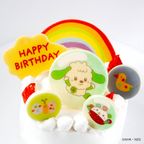 【いないいないばあっ！】 ファーストバースデーケーキ≪3号≫ 2