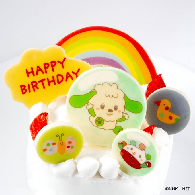 【いないいないばあっ！】 ファーストバースデーケーキ≪3号≫ 2